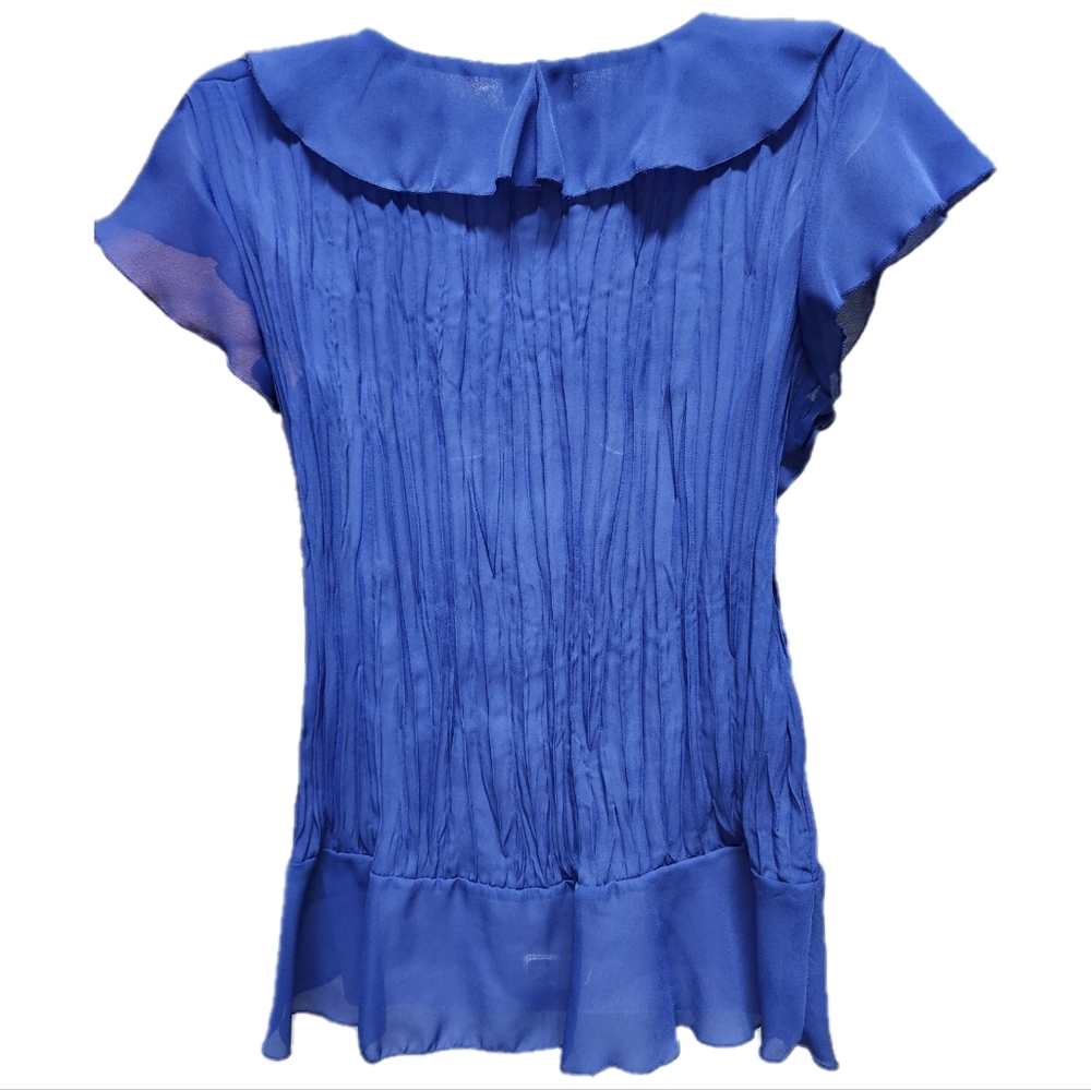 Sheer Ruffled Blouse - Picture 2 of 7